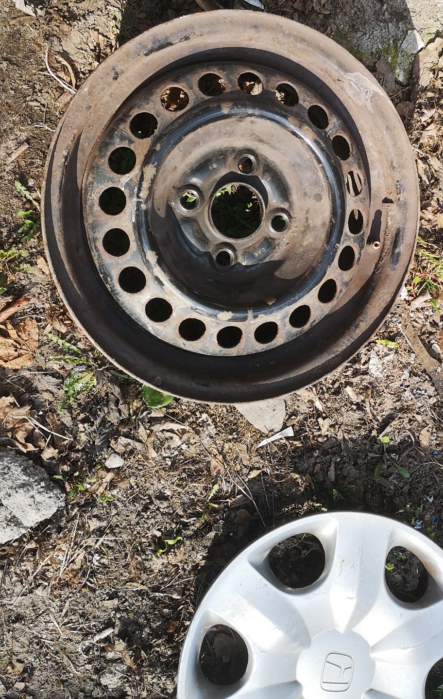 4x Felgi R14  4x100 org Honda Jazz