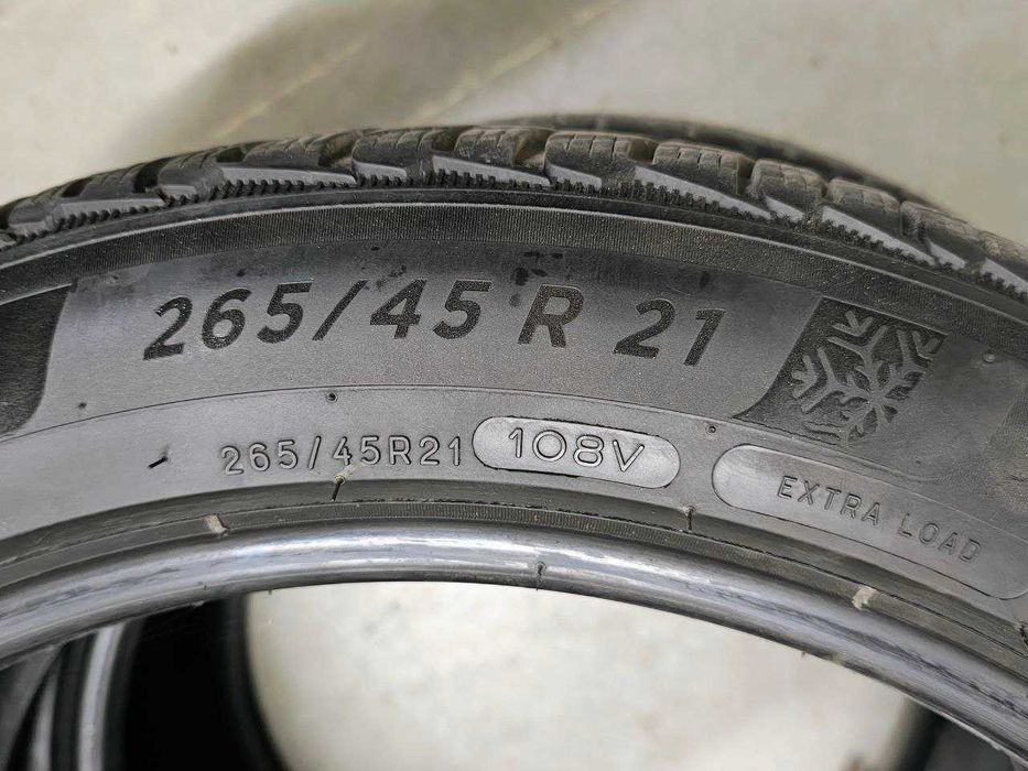 Зимова гума Michelin Pilot Alpine 5, розмір 265/45/R21 - 2шт,  6+мм