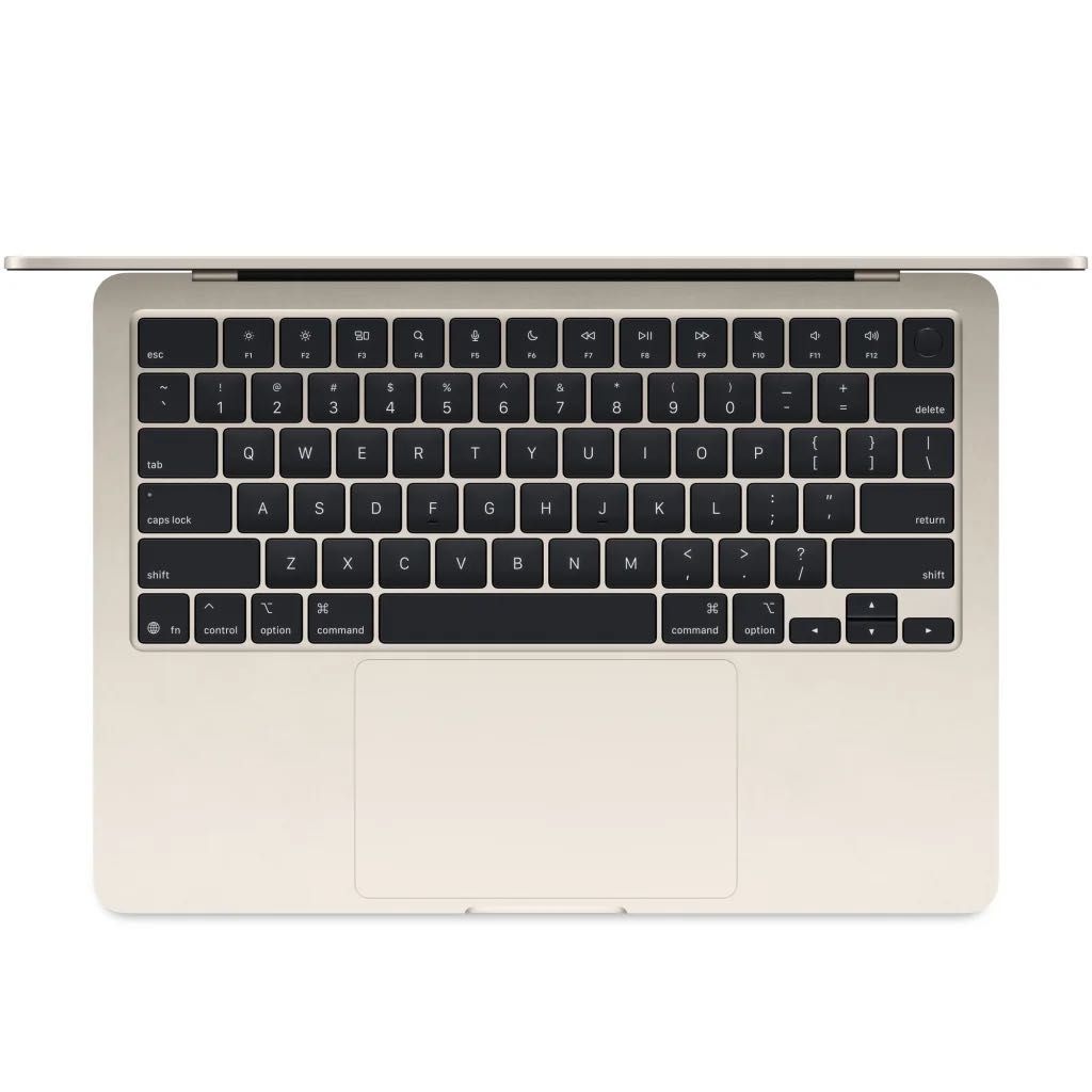 Apple MacBook Air 13,6" 2025 M4 16GB RAM 256GB SSD Starlight (MW0Y3)