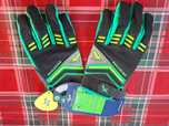 Rękawiczki Sealskinz Dragon Eye Trail MTB - czarne limonkowe R L