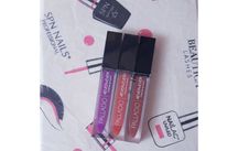 3 x błyszczyki Palladio 4Ever+Ever Intense Lip Paint