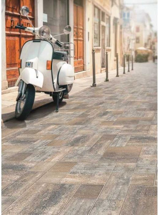 Kostka brukowa KORFU BUSZREM  !!! Kolory Muszlowe , Stalowe , Kasztan