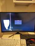 Monitor MSI uszkodzona matryca