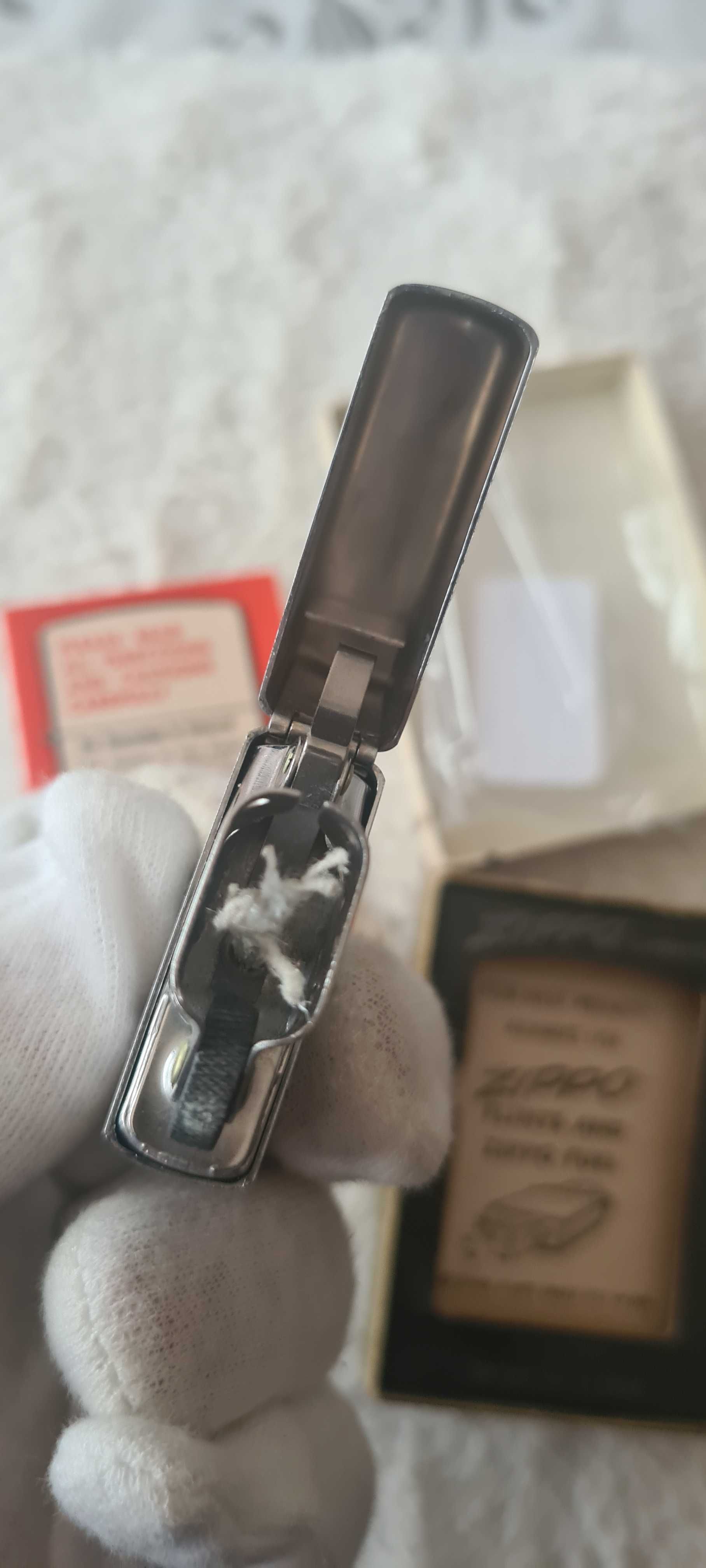 Zapalniczka Zippo Brushed Long Island 1969r. Nowa.