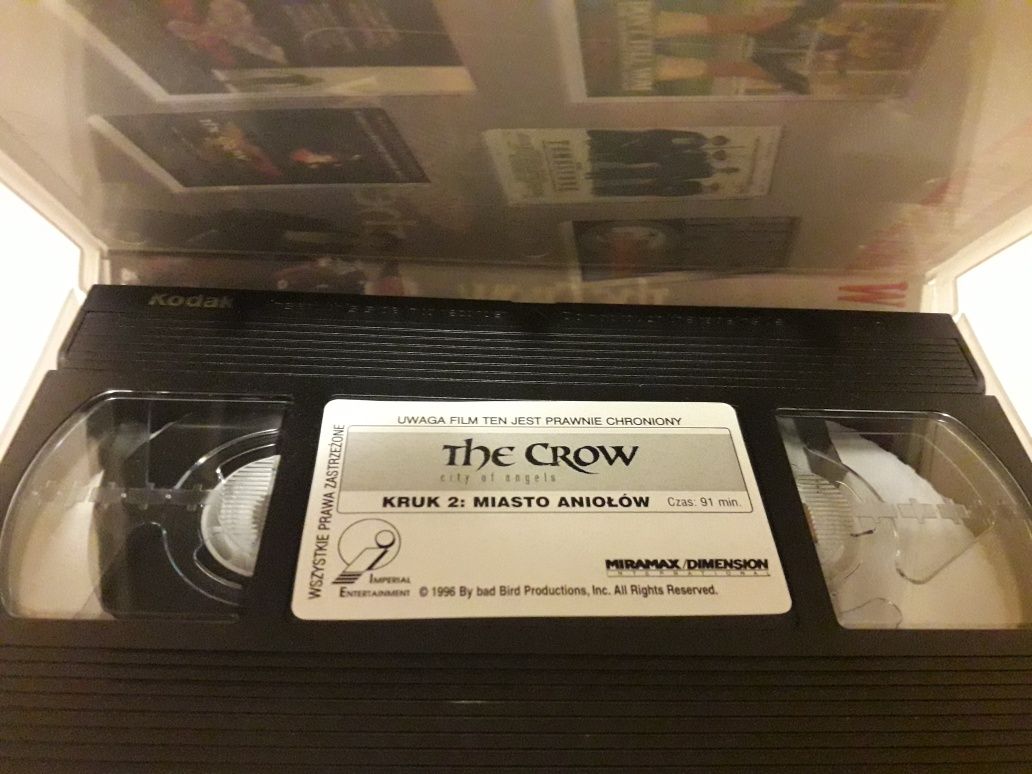 The Crow City Of Angels  / Kruk Miasto Aniołów kaseta VHS