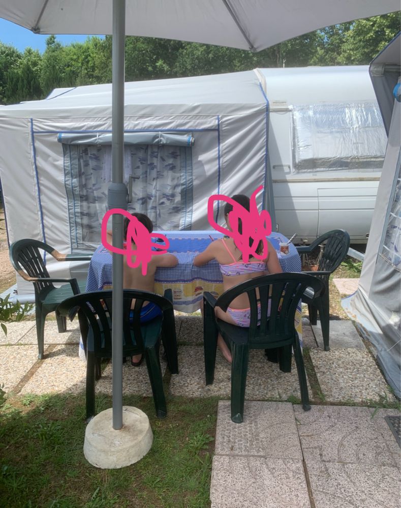 Caravana Vimara 350 com avançado e cozinha