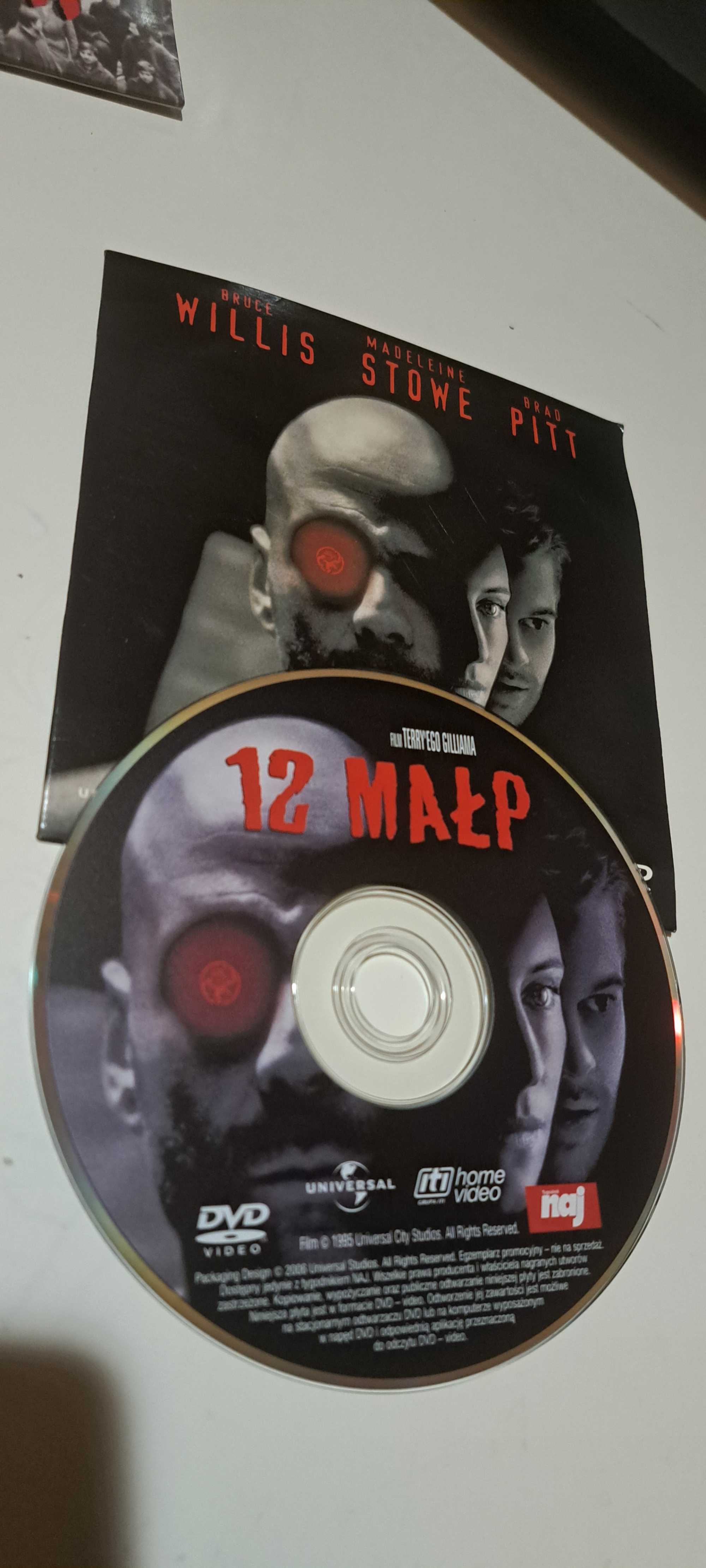 Film na DVD --  12 małp