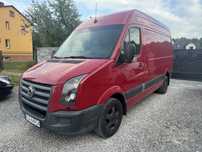 VW Crafter 2.5 TDi L2H3 Klima Xenon Alufelgi Średniak Blaszak