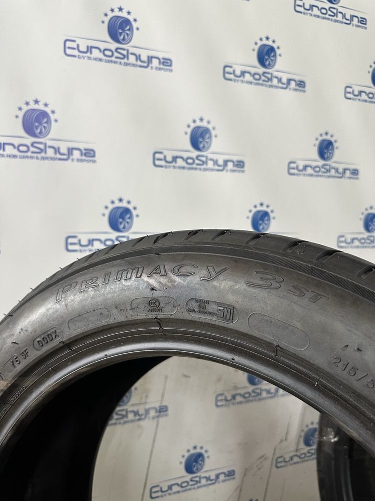 Літні Шини Michelin 215/55/17 Primacy3 st