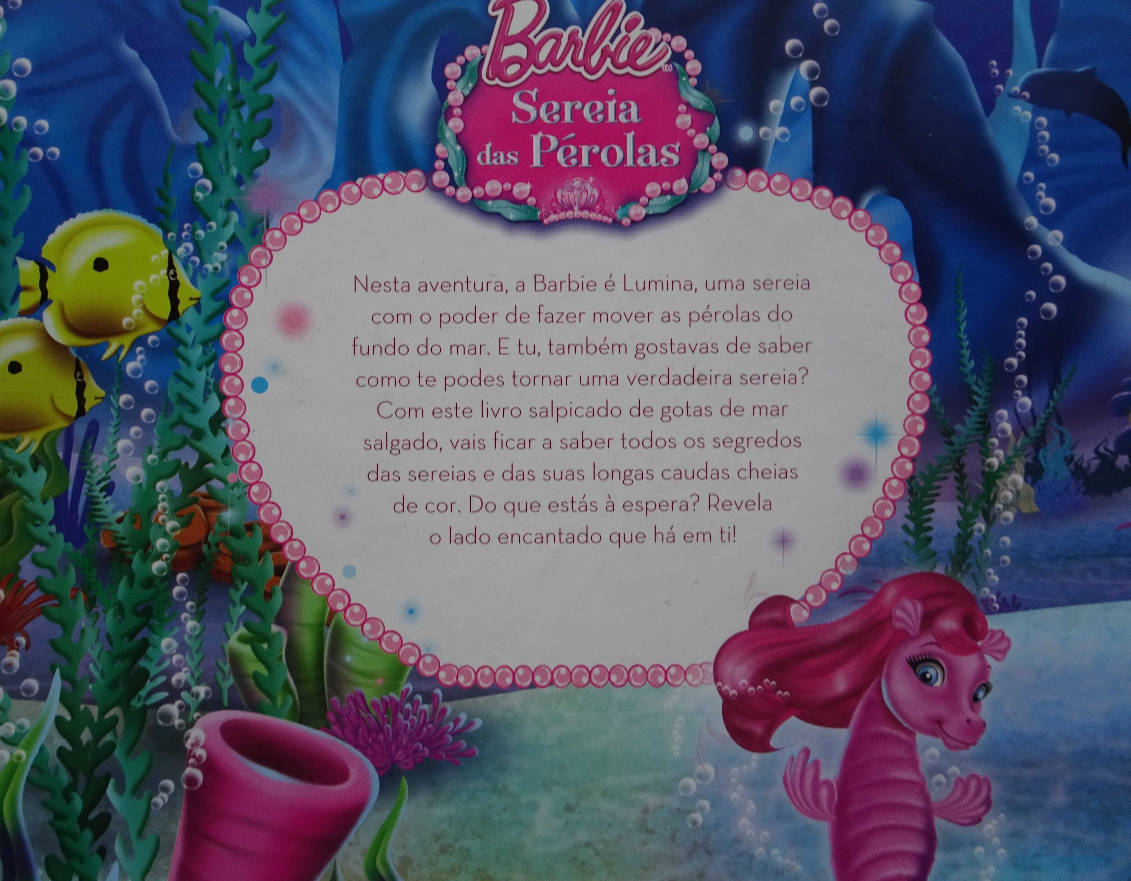 Segredos de Sereia - Barbie Sereia das Perolas