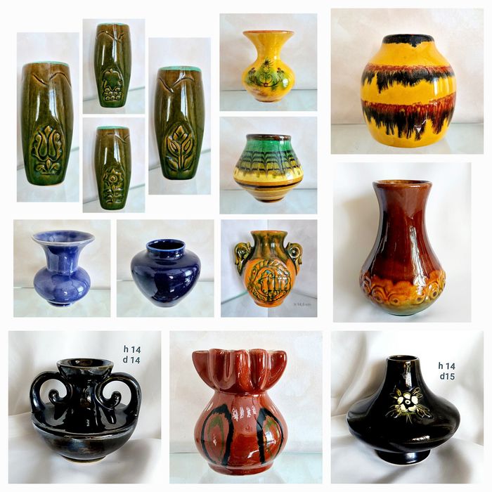 Ваза Васильківська майоліка маньківська майолика