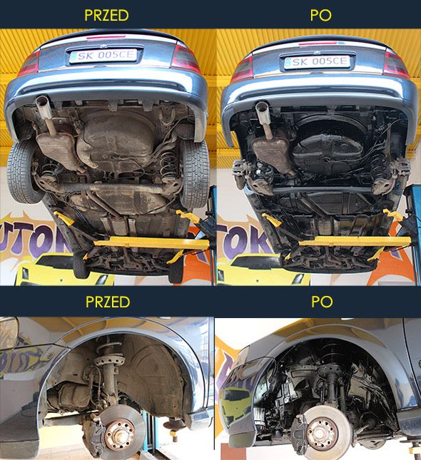 Konserwacja podwozia, naprawa samochodowa!!!