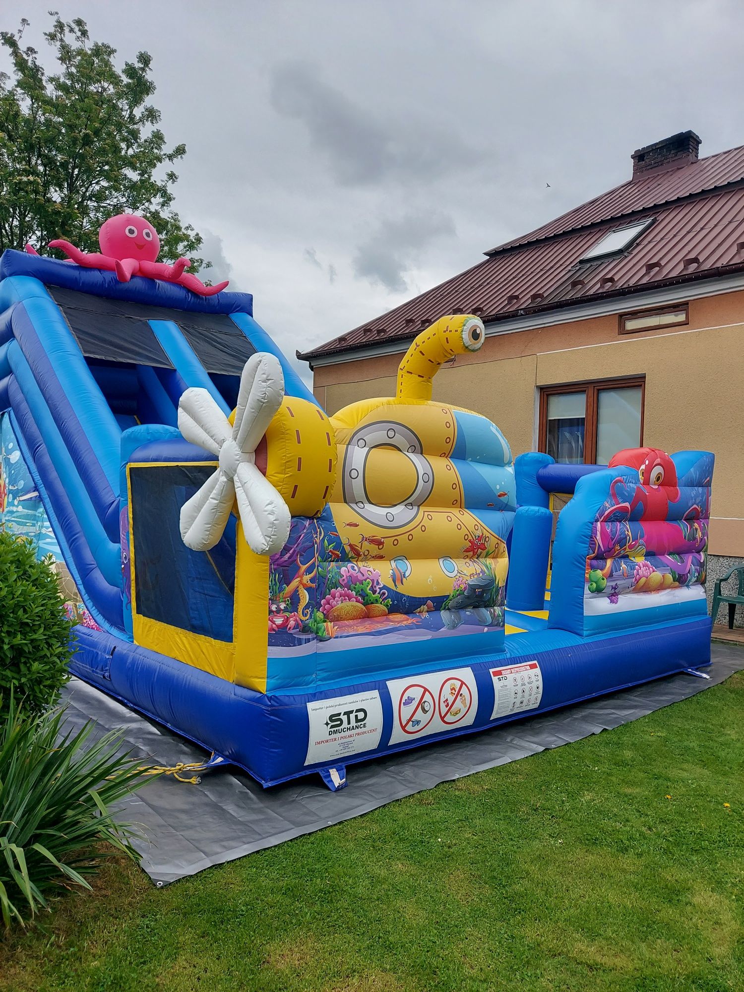 Wynajem dmuchańców, zjeżdżalni dmuchanych dmuchaniec dmuchańce