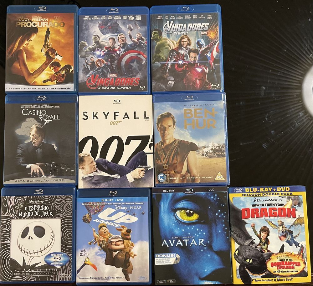 Pack 17 filmes Blu-ray Venda