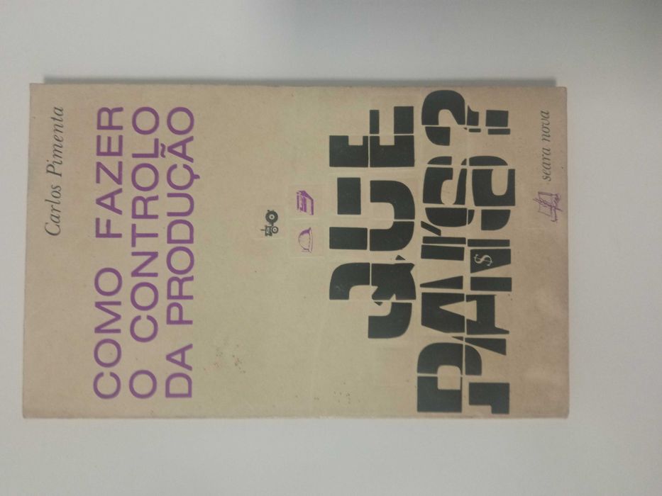 Como fazer o controlo da produção, de Carlos Pimenta