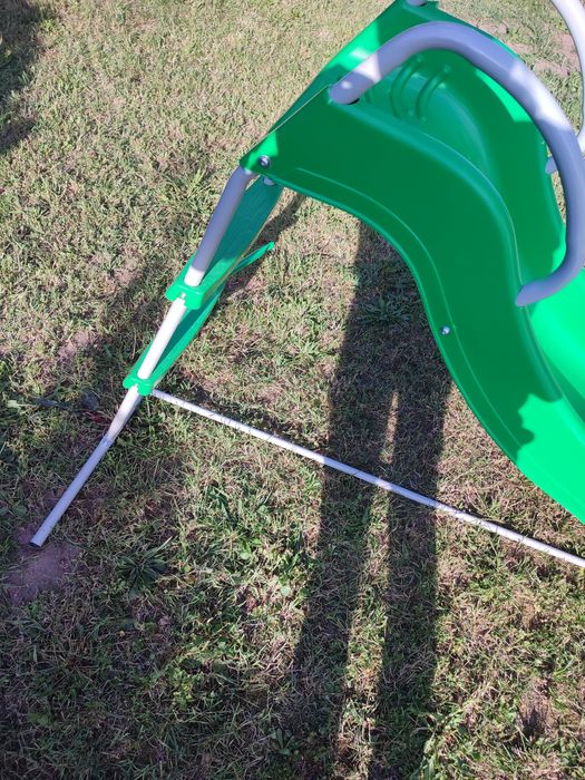 Nowa zjeżdżalnia ogrodowa, ślizg dla dziecka