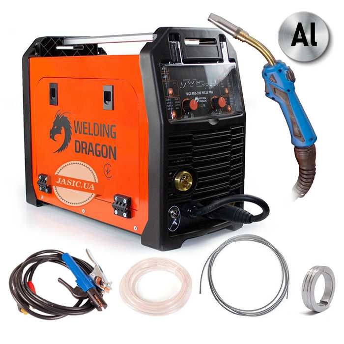 Зварювальний напівавтомат Welding Dragon MIG-200P (MCU), знижки
