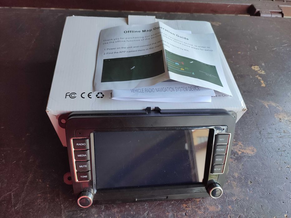 Radio samochodowe multimedialne android 2 din vw Touran 2005