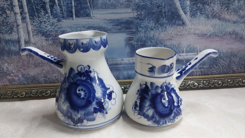 Продаю турку Гжель