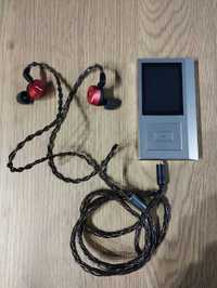 Zestaw Noble Audio Kaizer K10+kabel hybrydowy+odtwarzacz Quloos QA361