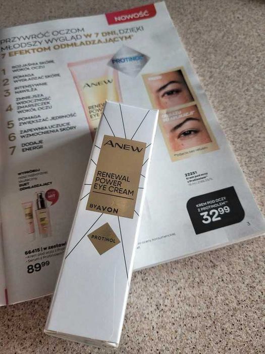 Avon Anew 15 ml krem przeciwstarzeniowy pod oczy