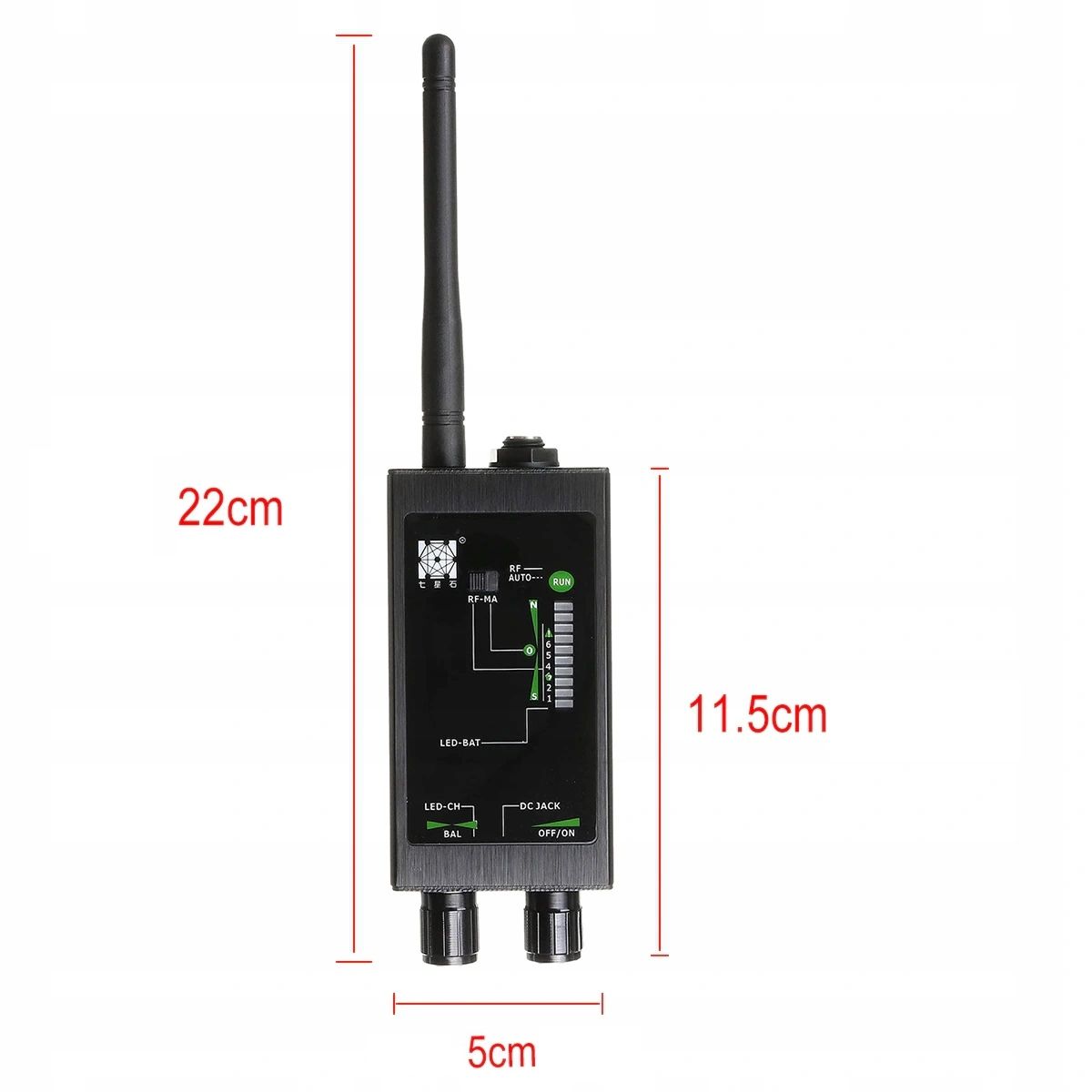 WYKRYWACZ Lokalizatorów GPS Kamer Podsłuchów MKM8000