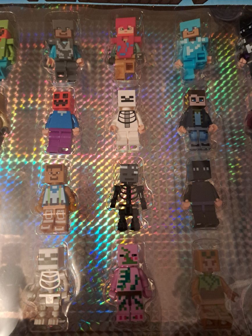 Minecraft mega wielki zestaw figurek z gry