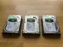 Komplet 3 dysków Seagate Barracuda 2TB (6TB) – mało używane