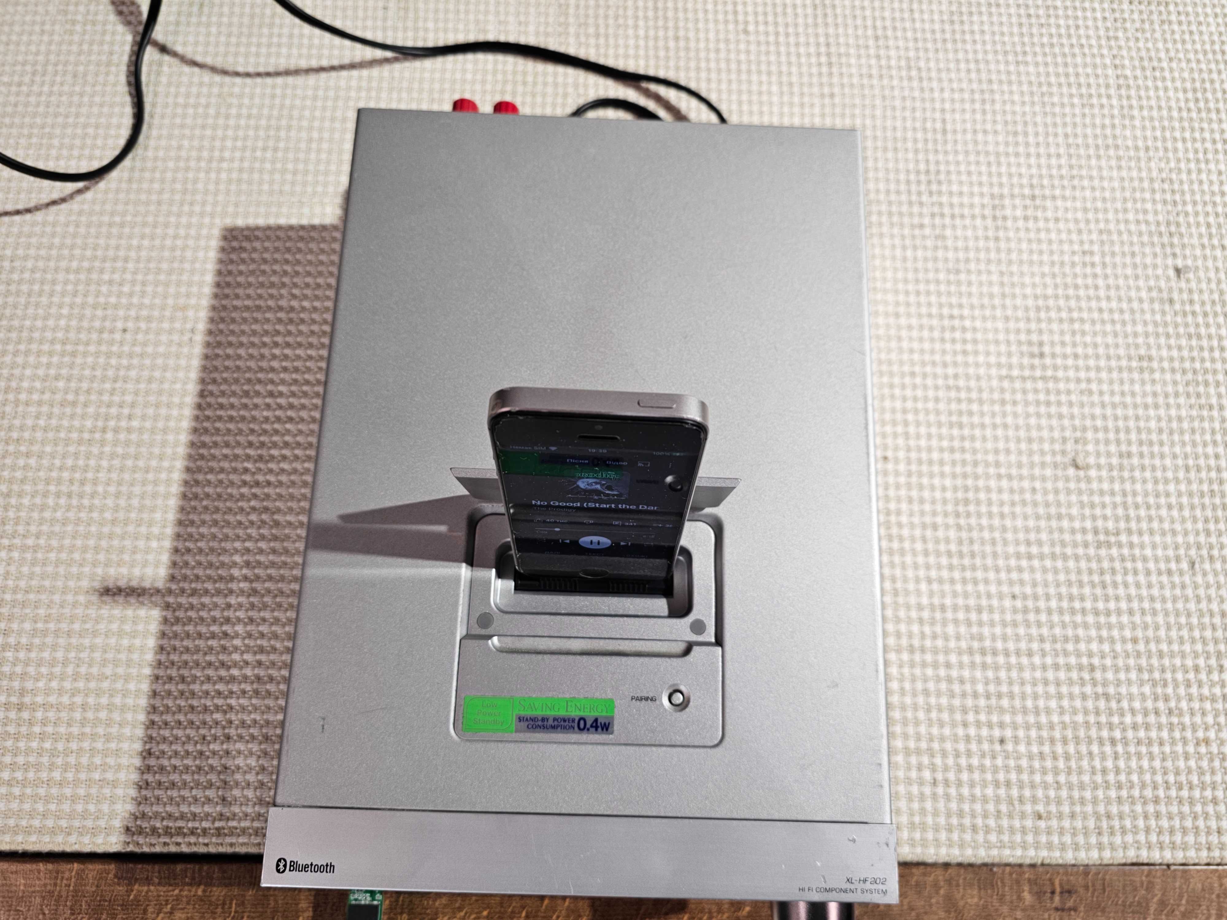Ресивер Sharp XL-HF202PH Bluetooth/USB/2х50Вт