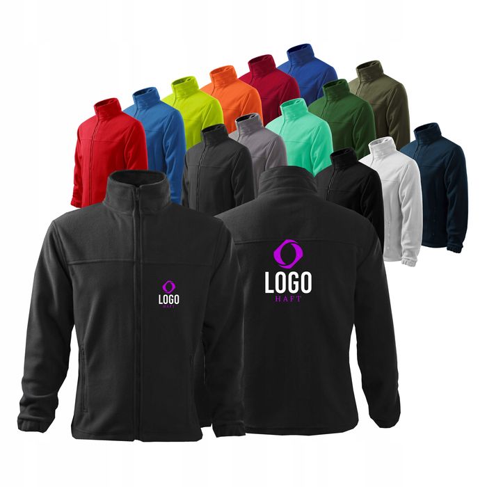 polar męski z własnym haftem nadrukiem logo 30 szt