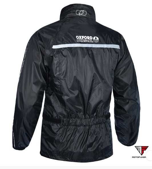 Blusão impermeável moto Oxford Rainseal black L