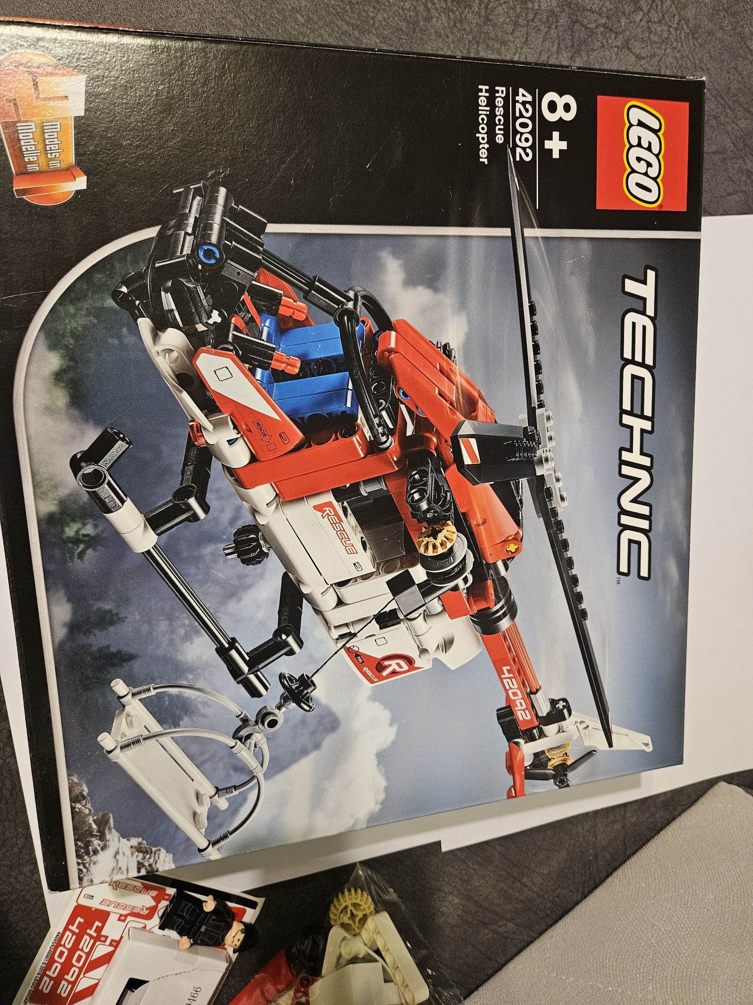 Lego Technic 42092 helikopter ratunkowy 2w1