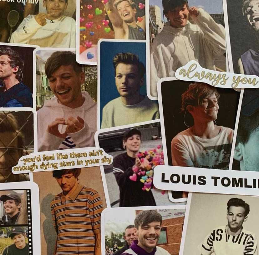 Naklejki Harry Styles i Louis Tomlinson