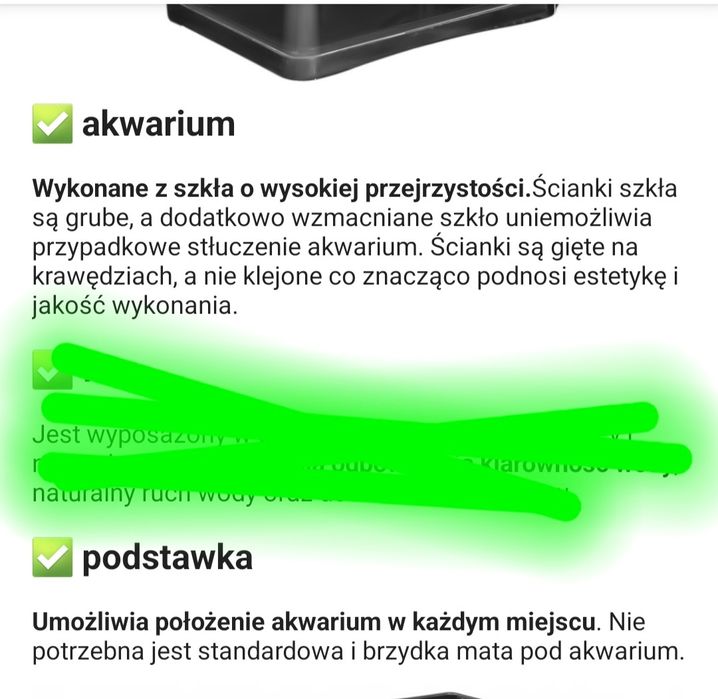 Akwarium 3l oświetlenie led