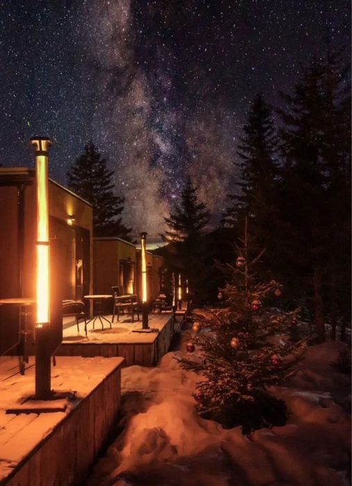 Уличный пеллетный камин вуличний камін