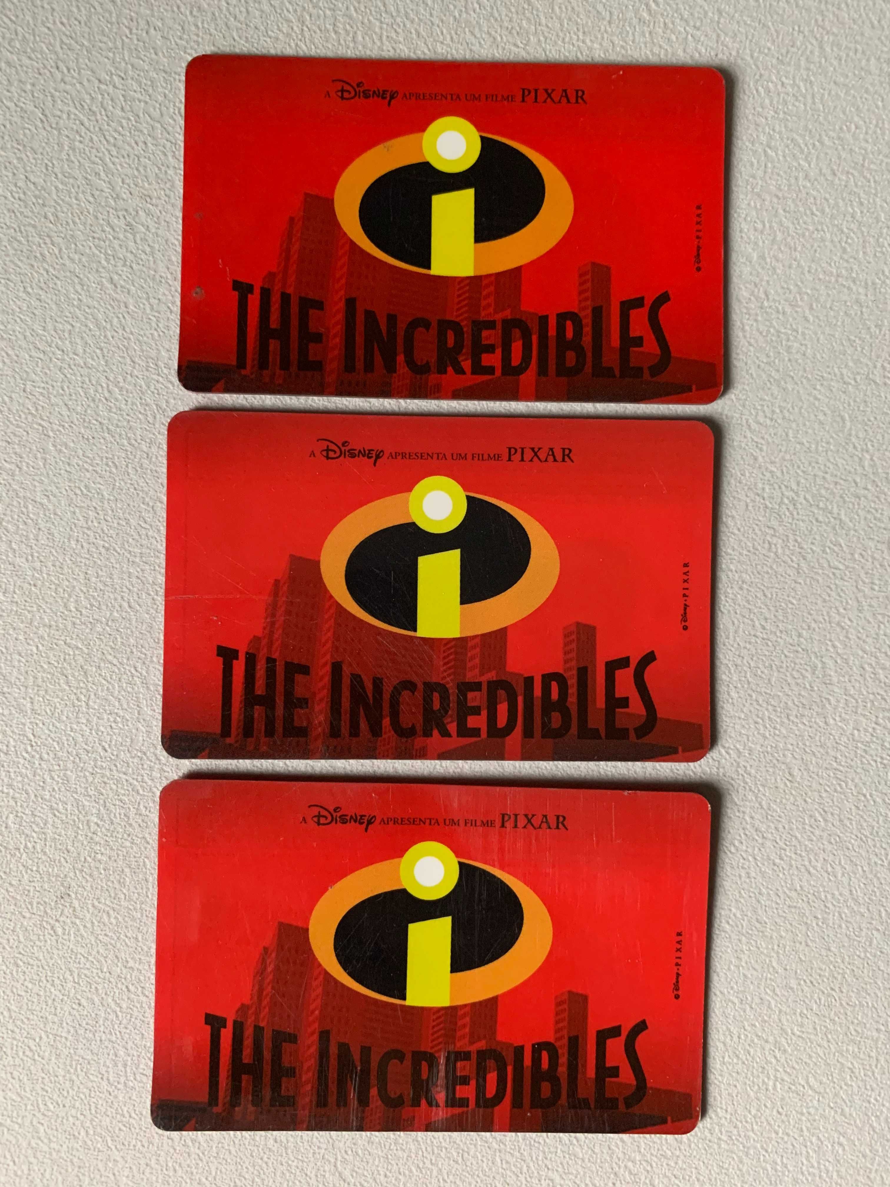 Conjunto de Cartões The Incredibles