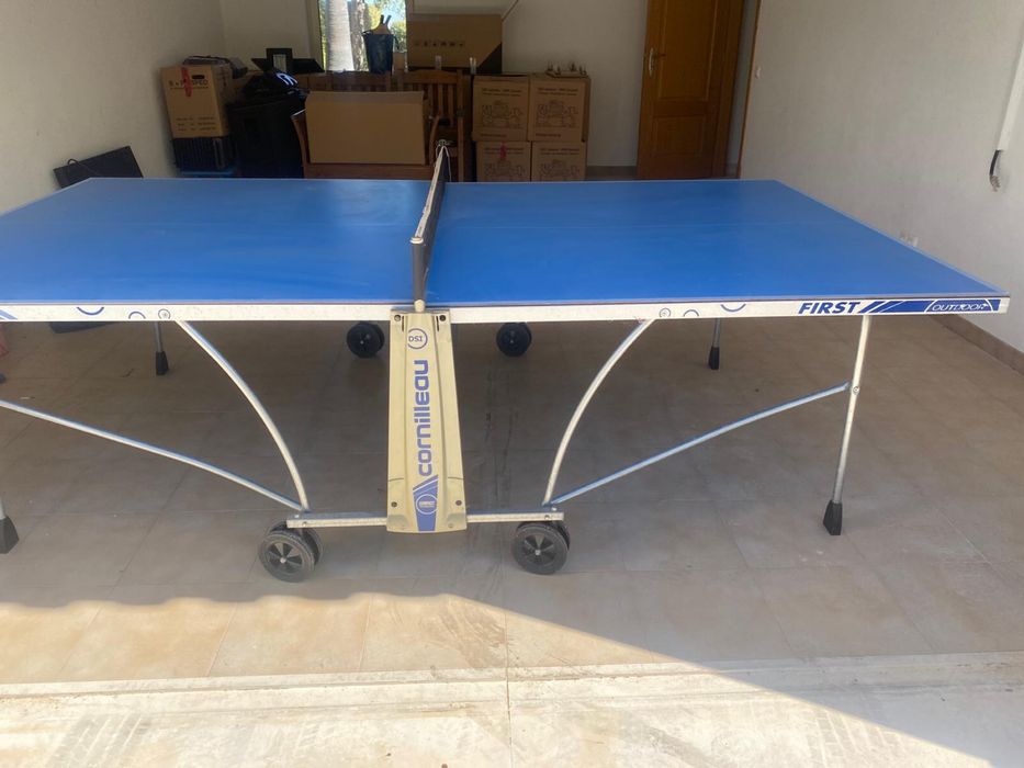 Mesa ping pong cornilleau + acessórios
