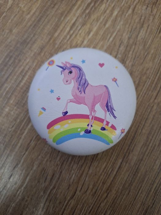 Lusterko zamykane z jednorożcem średnicą 7cm