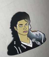 брошь брошка пин значок металл эмаль Майкл Джексон Michael Jackson