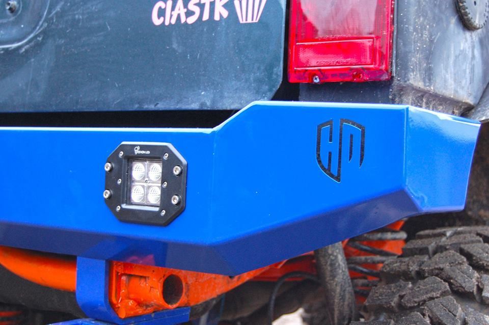 Zderzak stalowy tył + led Vitara HUNTER DESIGN
