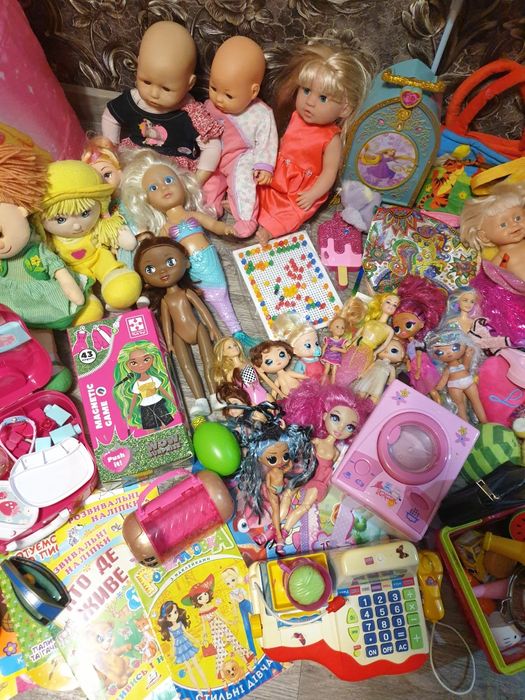 большой пакет лот игрушки кукла беби борн baby born