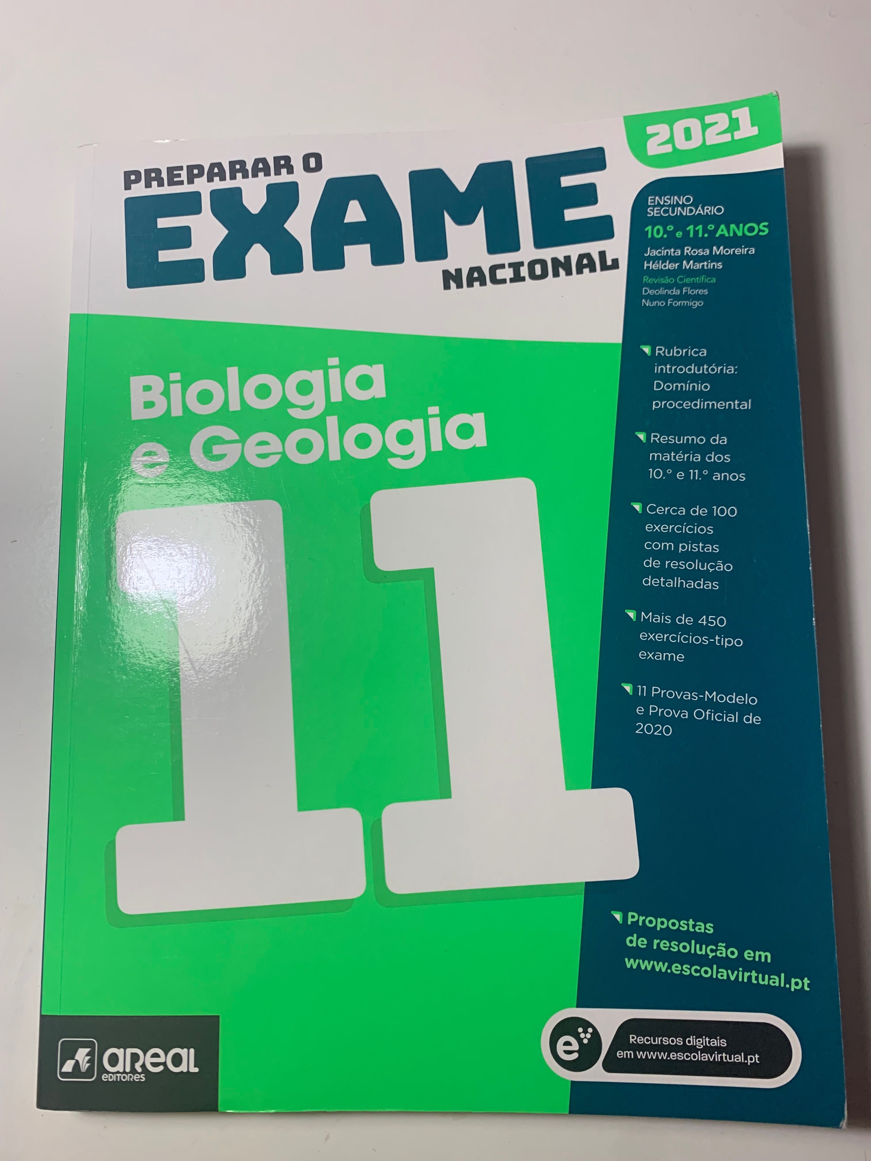 Livro “Preparar o Exame Nacional” Biologia e Geologia 11