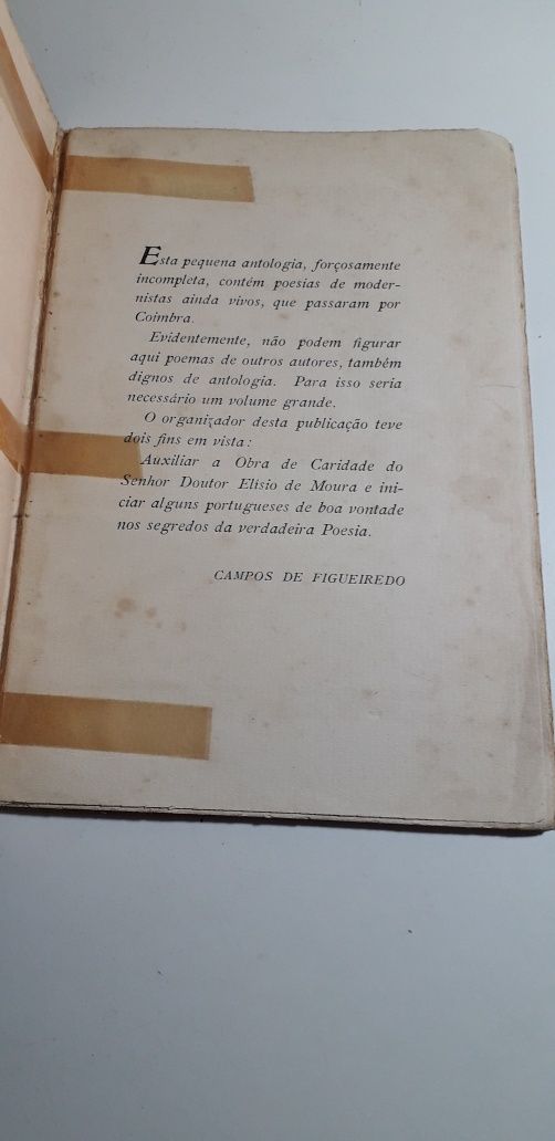 Breve Antologia de Poesia Moderna Portuguesa (Coimbra)