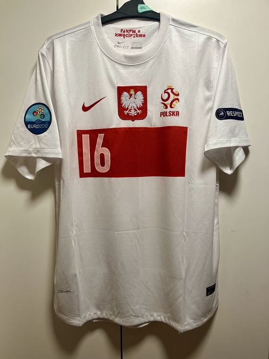 Piłka Nożna Koszulka Jakub Błaszczykowski 16 Reprezentacja Polski 2012