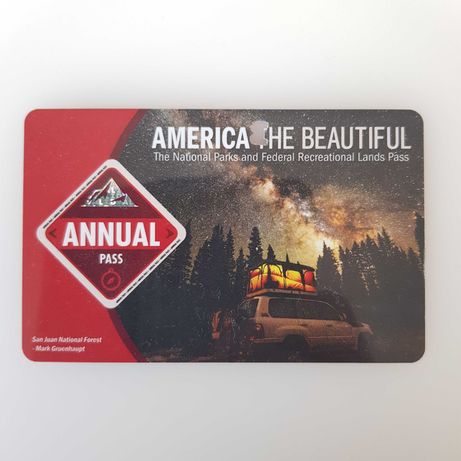 Annual Pass - wejściówka do Parków Narodowych USA - dwa wolne miejsca