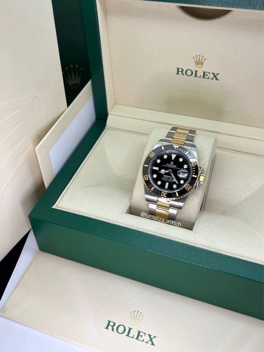 Часы ROLEX Submariner Date 126613LN сталь/золото 41 mm