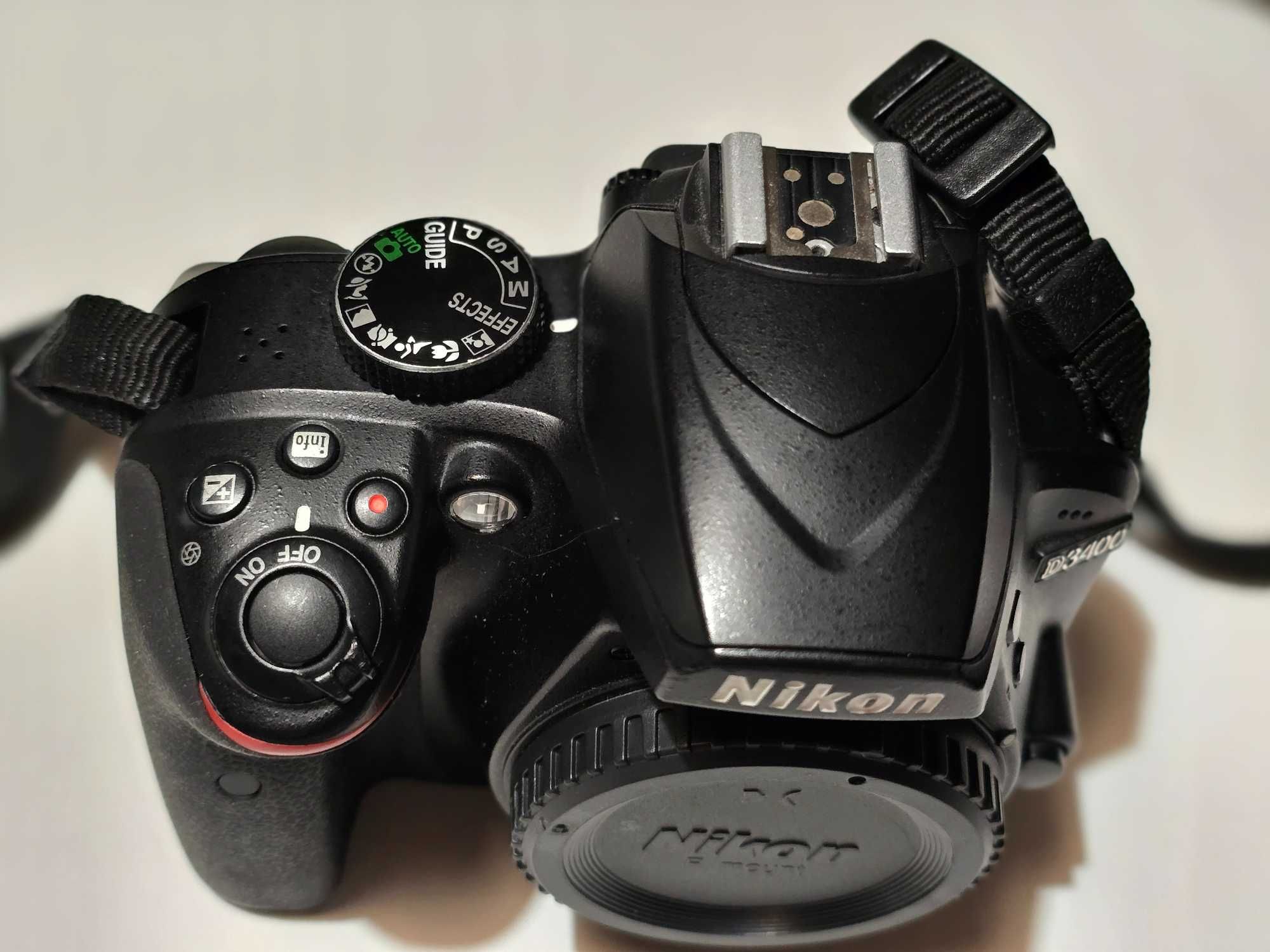 Lustrzanka Nikon D3400 okazja najtaniej mały przebieg