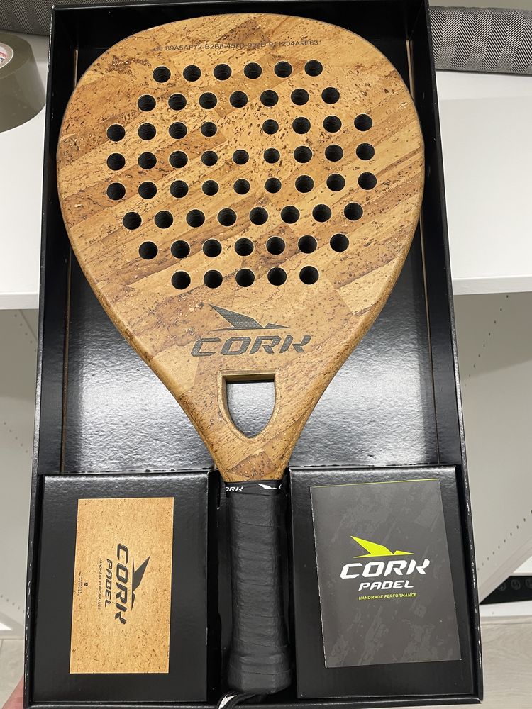 Raquete padel Cork premium