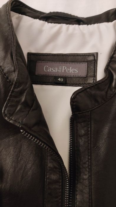 Casaco NOVO pele genuína casa das peles