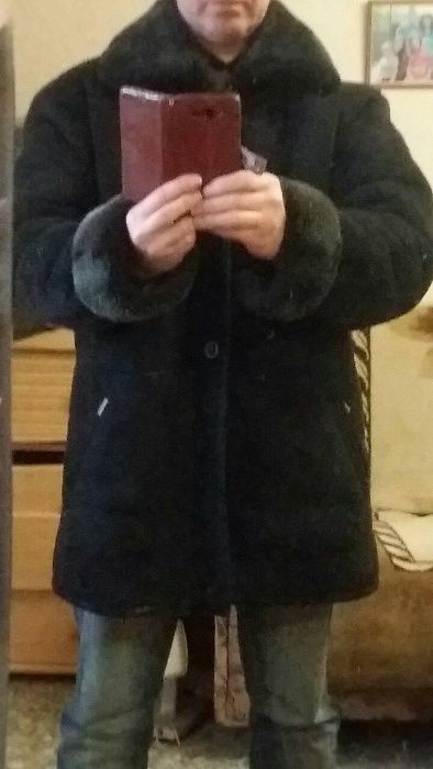Дублёнка YIDA Турция грудь 136см мужская плотная тёплая в Харькове